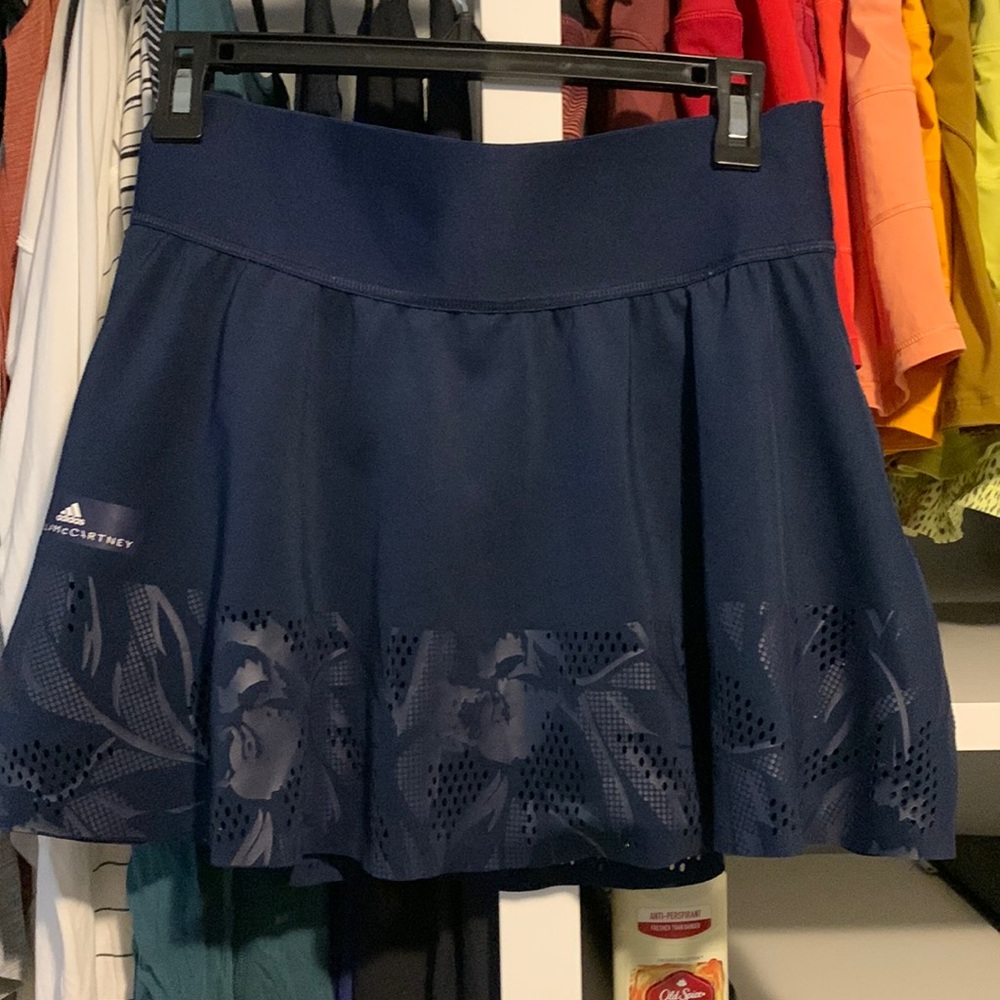 Adidas by Stella McCartney Navy tennis skirt. Size Medium.